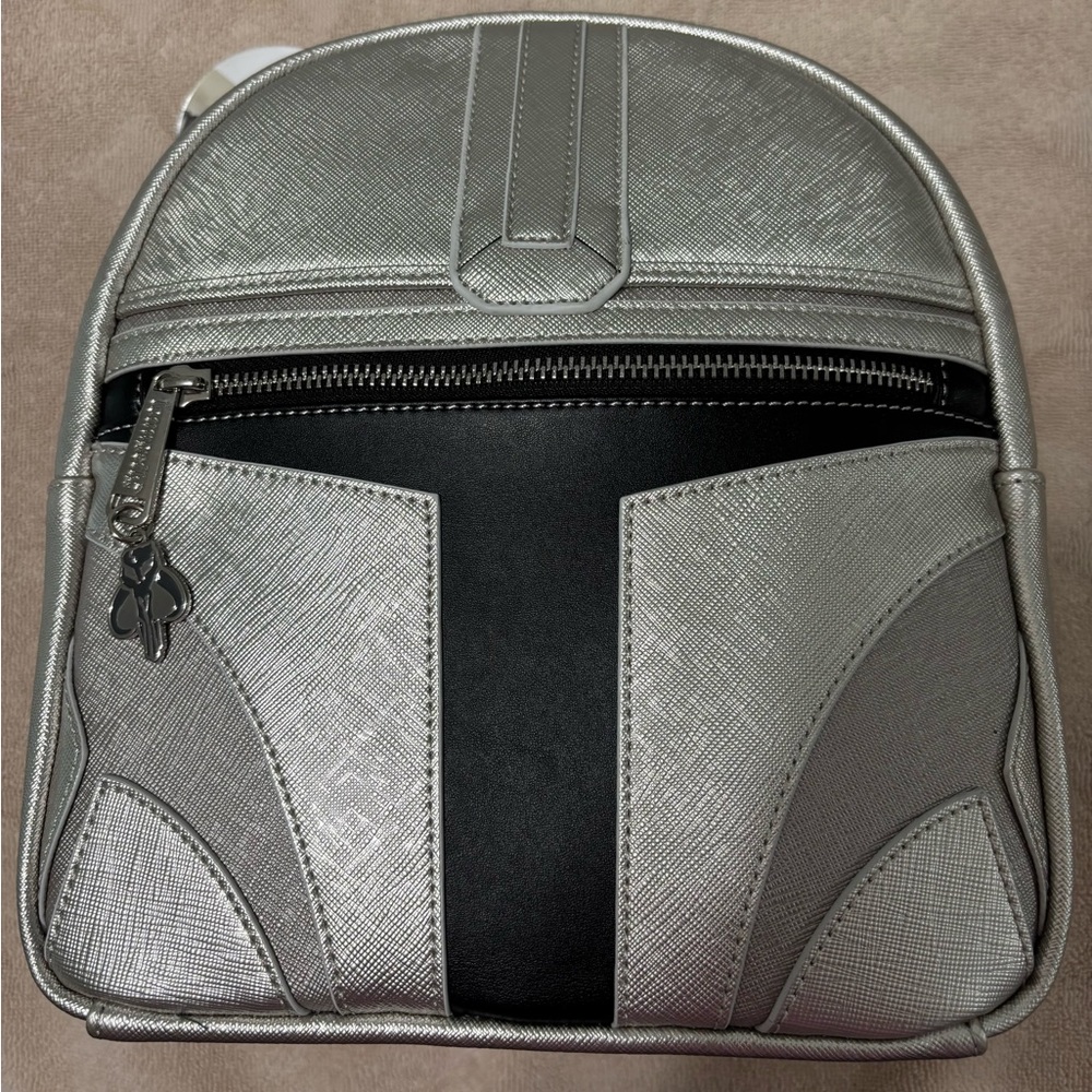 Loungefly Star Wars The Mandalorian Helmet Backpack - NWT